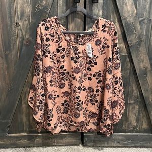 NWT - Bell Sleeve Blouse